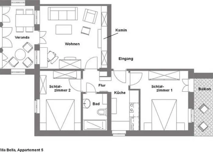 Bella 1_ Reihe Mit Meerblick Villa *